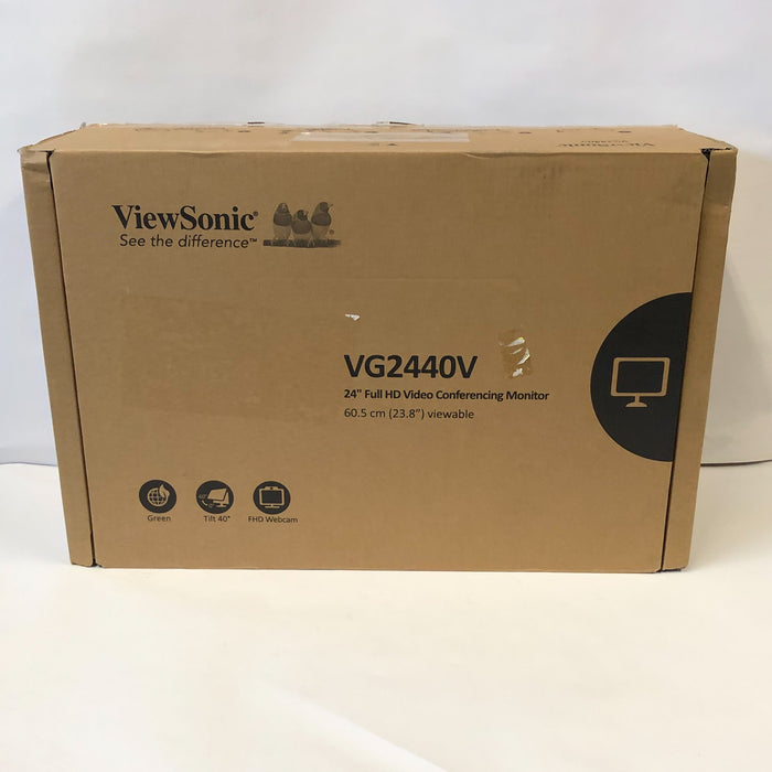 NEW Viewsonic 24" Video Conferencing Monitor - VG2440V